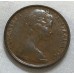 AUSTRALIA 1967 . TWO 2 CENTS COIN . FRILLED NECK LIZARD . UNCIRCULATED
